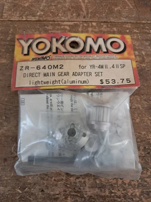 Yokomo YR-4M2 SP Aluminium Spur Gear Adaptor - ZR-640M2 - Image 1 of 3
