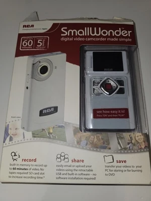 RCA Small Wonder Camcorder EZ201A - Image 1 of 4