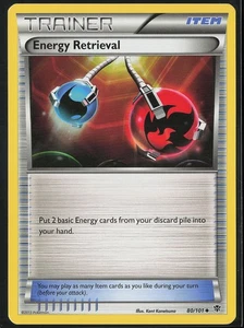Energy Retrieval Uncommon #80/101 Plasma Blast NM Pokemon - Picture 1 of 2