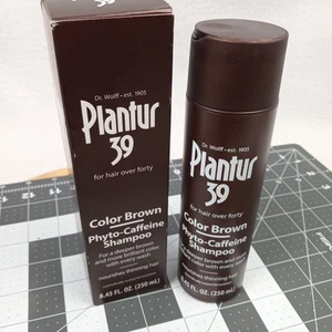 Plantur 39 Shampoo Color Phyto Caffeine Brown More Intense Color Hair Loss - Picture 1 of 2
