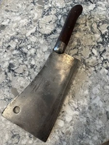 Vintage W.M. BEATTY & SONS Fleischerbeil Messer schwer groß 14" lang Vonnegut HDW Co - Bild 1 von 19