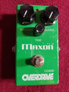 Maxon OD808 Overdrive Guitar Effect Pedal - TESTED - Picture 1 of 7