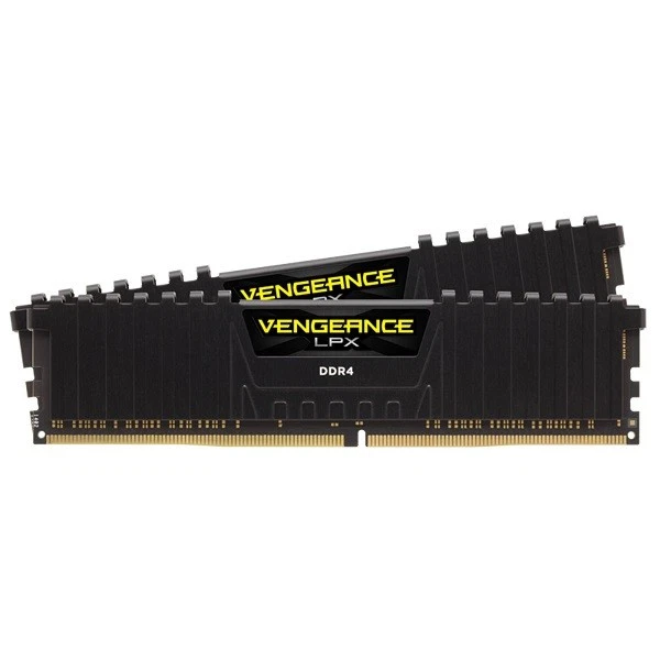 Corsair Vengeance LPX 64GB (2x32GB) DDR4 3200MHz C16 1.2V XMP 2.0 Black Aluminum - Image 1 of 1