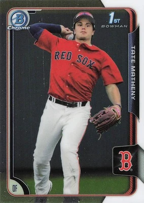 2015 Bowman Draft #89 Tate Matheny Chrome - Image 1 of 2