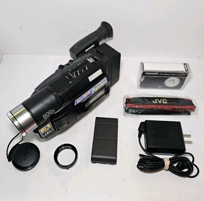 JVC GR-SXM240 SXM240U VHS-C Video Camera Camcorder Bundle w/ Power Adapter WORKS - Image 1 of 4