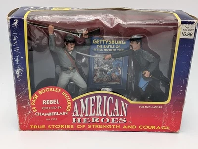 American Heroes Gettysburg Rebel Repulsed By Chamberlain No 1304 НОВАЯ - Изображение 1 из 3