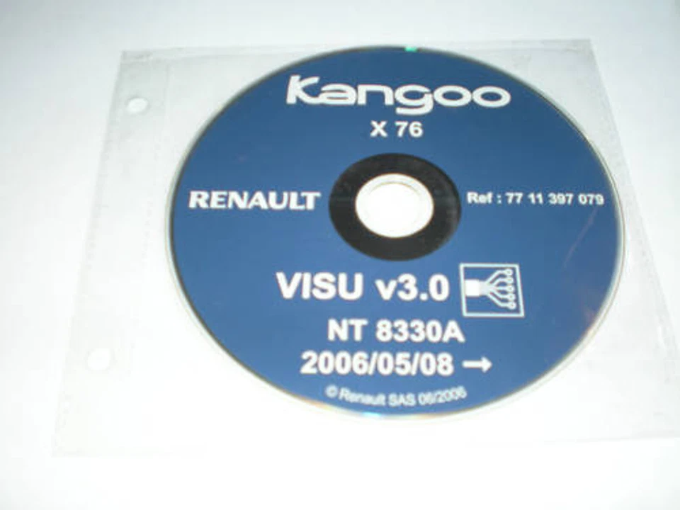 Schematics On CD Renault Kangoo - Stand 05/2006 - Image 1 of 1