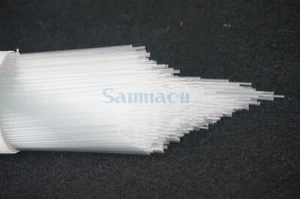 1000 pz tubo capillare punto di fusione vetro 0,1/0,3/0,4/0,5 mm 100 mm entrambe le estremità aperte - Foto 1 di 6