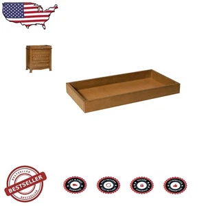 Engineered Wood Changing Tray in Chestnut - Eco-Friendly Baby Care Solution - Picture 1 of 3