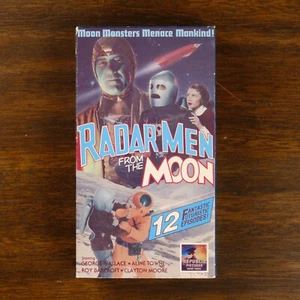 Radar Men From the Moon (1952) - Double VHS - 12 Episodes - GREAT CONDITION - Picture 1 of 7