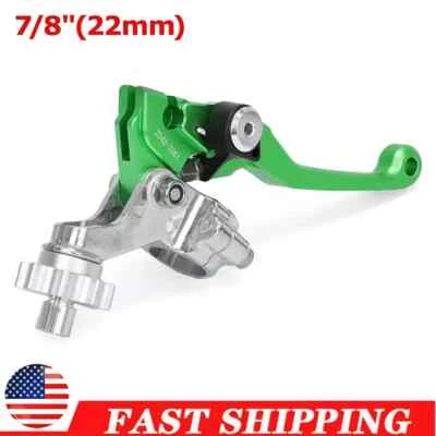 7/8" CNC Handlebar Clutch Lever Handle Perch For KAWASAKI KX 450 450F 450SR 450X - Image 1 of 4