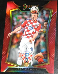 2015 Select Luka Modric RED Prizm # 093/199 Variation Base #68 Croatia - Picture 1 of 2