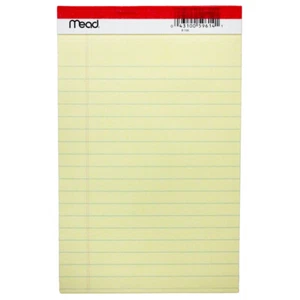 Mead Standard Legal Pad, 5" x 8", 50 shts - Picture 1 of 1