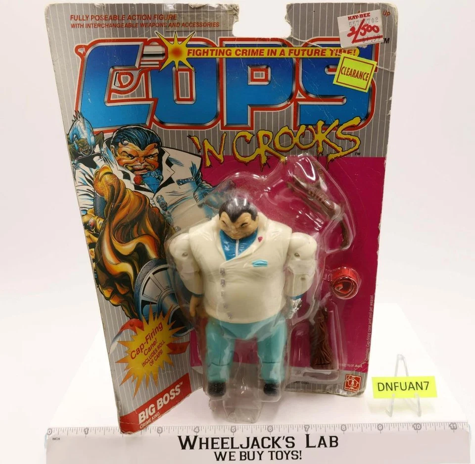 Big Boss Crime King Cops N Crooks C.O.P.S. Hasbro 1988 nuevo sellado Mosc Foto 1 de 1