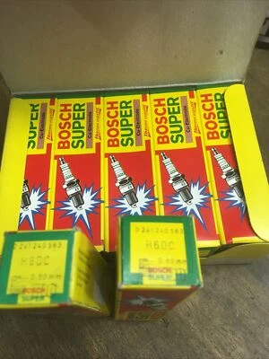 1 bujía NOS Bosch H 6 DC Peugeot 104, 304, 305, 504, 505, 604,🚗🇫🇷 Foto 1 de 2