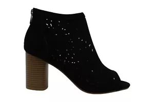 American Rag Glial Damen-Stiefelette Leder mandelförmige Zehenpartie, schwarz SD, Größe 7,5 M neu im Karton - Bild 1 von 4