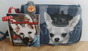 Fuzzy Nation wristlet wallet with Chihuahua New with Tags - Picture 1 of 6