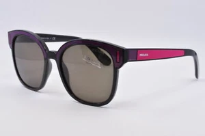 Prada Sunglasses PR 05US SSA5S2 Black/Bordeaux/Fuxia, Size 53-18-140 - Picture 1 of 5