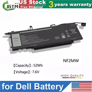 NF2MW Battery For Dell Latitude 7400 9410 2-in-1 7146W 0G8F6M 85XM8 CHWV6 G8F6M - Picture 1 of 18