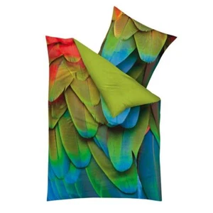 Kaeppel Bettwäsche Exotique smaragd 1 x 135x200 / 155x220 cm Exclusiv bei uns! - Bild 1 von 2