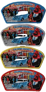 2005 Jamboree Calumet Council IN set di 4 JSP Bdr (AR555) - Foto 1 di 1