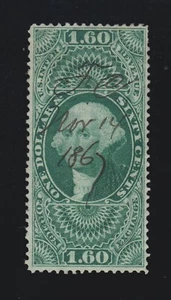 US R79c $1.60 Foreign Exchange Revenue Used VF SCV $180  - Picture 1 of 2