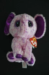 Peluche TY BEANIE BOOS EVA L'ELEFANTE 6" 2021 - Foto 1 di 2