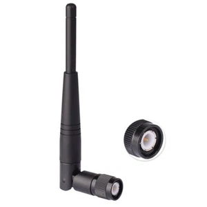 10-Pack WiFi Antenna 2.4 GHz 5 dBi tilt-and-swivel TNC Male for Wireless Router - Picture 1 of 4
