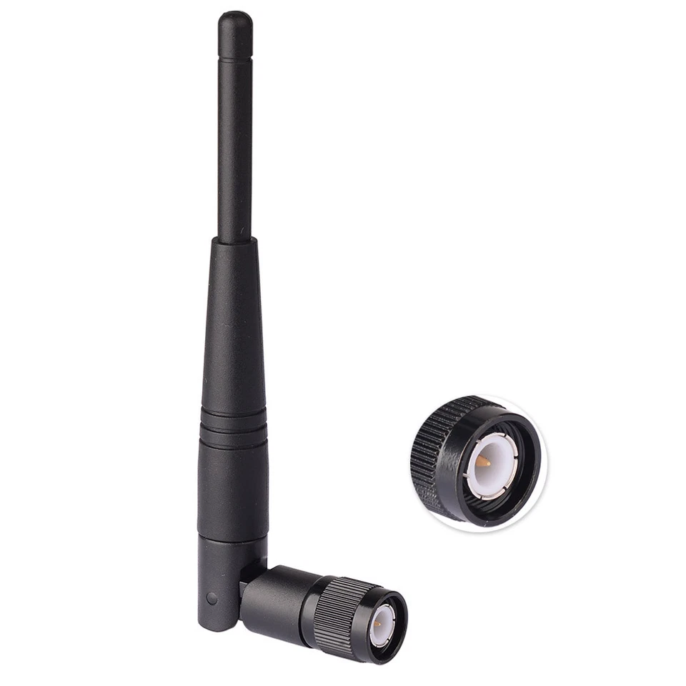 10-Pack WiFi Antenna 2.4 GHz 5 dBi tilt-and-swivel TNC Male for Wireless Router - Image 1 of 4