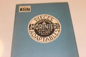 catalogue pièce détaché adaptables MORINIERE RENAULT VIVAQUATRE ADL2 - Foto 1 di 2