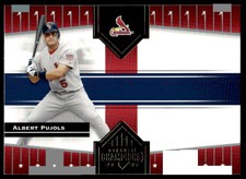 2005 Donruss Champions  422 Albert Pujols  St. Louis Cardinals