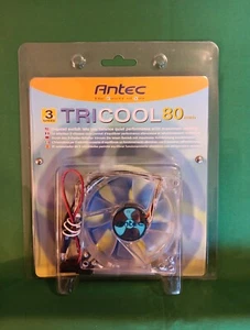 Antec 3 Speed Tricool 80 MM Cooling Fan - New - Picture 1 of 4