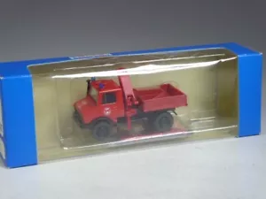 (YG-13) Roco 1307 Unimog U 1300 L Feuerwehr Merck in OVP - Bild 1 von 1