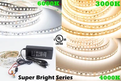 UL Listed Super Bright LED LIGHT Strip 24V high CRI for Showcase Under cabinet - Image 1 of 4