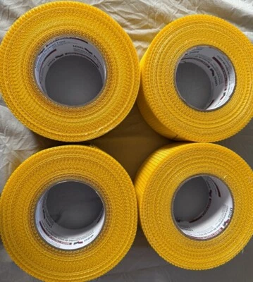 4 Rolls USG Sheetrock Fiberglass Drywall Tape/Mesh Self-Adhesive  - 2.5” X 250’ - Image 1 of 3