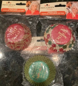 PAULA DEEN 3 PKGS BAKING CUPS 50 COUNT IN EACH ...150 LINERS TOTAL NEW!!!!!!!!! - Picture 1 of 1