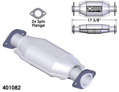 Catalytic Converter for 1993-1994 Mazda MPV 2.6L L4 GAS SOHC - Imagem 1 de 2