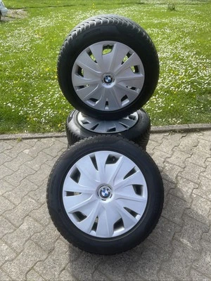 4x Orig.BMW 1er F40 2er F44 F45 Stahl Winterräder Sty.517 7Jx16 ET47  6864660 - Bild 1 von 4