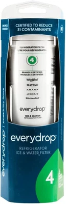 Everydrop® by Whirlpool Ice and Water Refrigerator Filter 4, EDR4RXD1, Single-Pa - Image 1 of 4