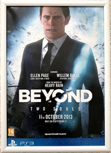 Beyond Two Souls RARE PS3 42cm x 59cm Werbeposter #1 - Bild 1 von 2