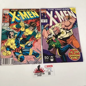 1991 LOTTO DI 2 FUMETTI UNCANNY X-MEN #277 & #278 MID HIGH GRADE SHADOW KING MARVEL - Foto 1 di 7