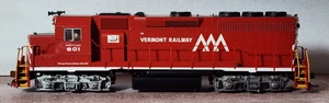 Vermont Railway EMD GP40 # 301? Atlas 9198 with DCC control - No Sound - Picture 1 of 16