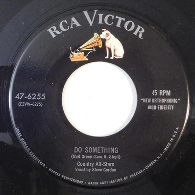 COUNTRY ALL STARS (Chet Atkins) Do Something, The Vacation Train RCA 45 record - Image 1 of 4