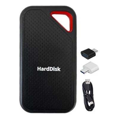 Externe Festplatte 1-2-4 TB Computerspeicher-Festplatten-Backup-Laufwerk für La - Bild 1 von 4