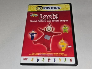 The Teleubbies: Look! Playful Patterns and Simple Shapes DVD PBS Kids 2003 RARE! - Picture 1 of 5