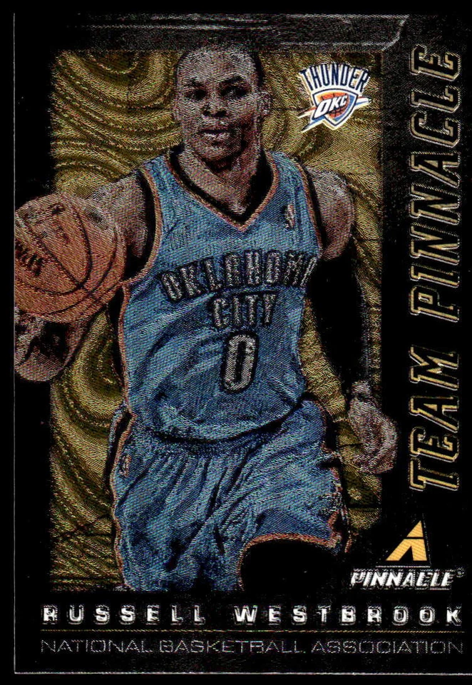 2013-14 Pinnacle #2 Russell Westbrook / Tony Parker BASKETBALL Thunder - Image 1 of 2