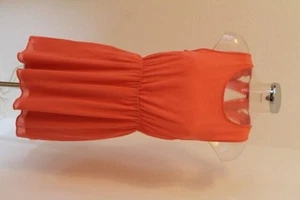 Unknown Summer Dress Orange Size 38 Very Good #V0262 - Picture 1 of 1