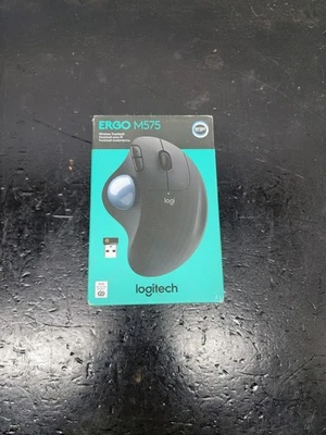 New Logitech Ergo M575S Wireless Trackball Mouse, Wireless Ergonomic Mouse - Image 1 of 4