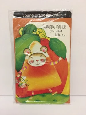 Tarjetas de Halloween American Greetings de colección gato para nieta truco o trato Foto 1 de 4