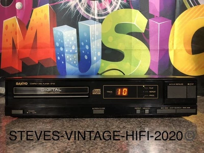 Sanyo CP33 Compact Disc Player 1983 SERVICED NEAR MINT RARE L@@K FREE P+P - Image 1 of 4